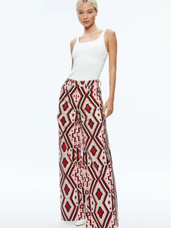 Alice and Olivia JEAN SHOP|JEANS*TRISH MID RISE BAGGY JEAN