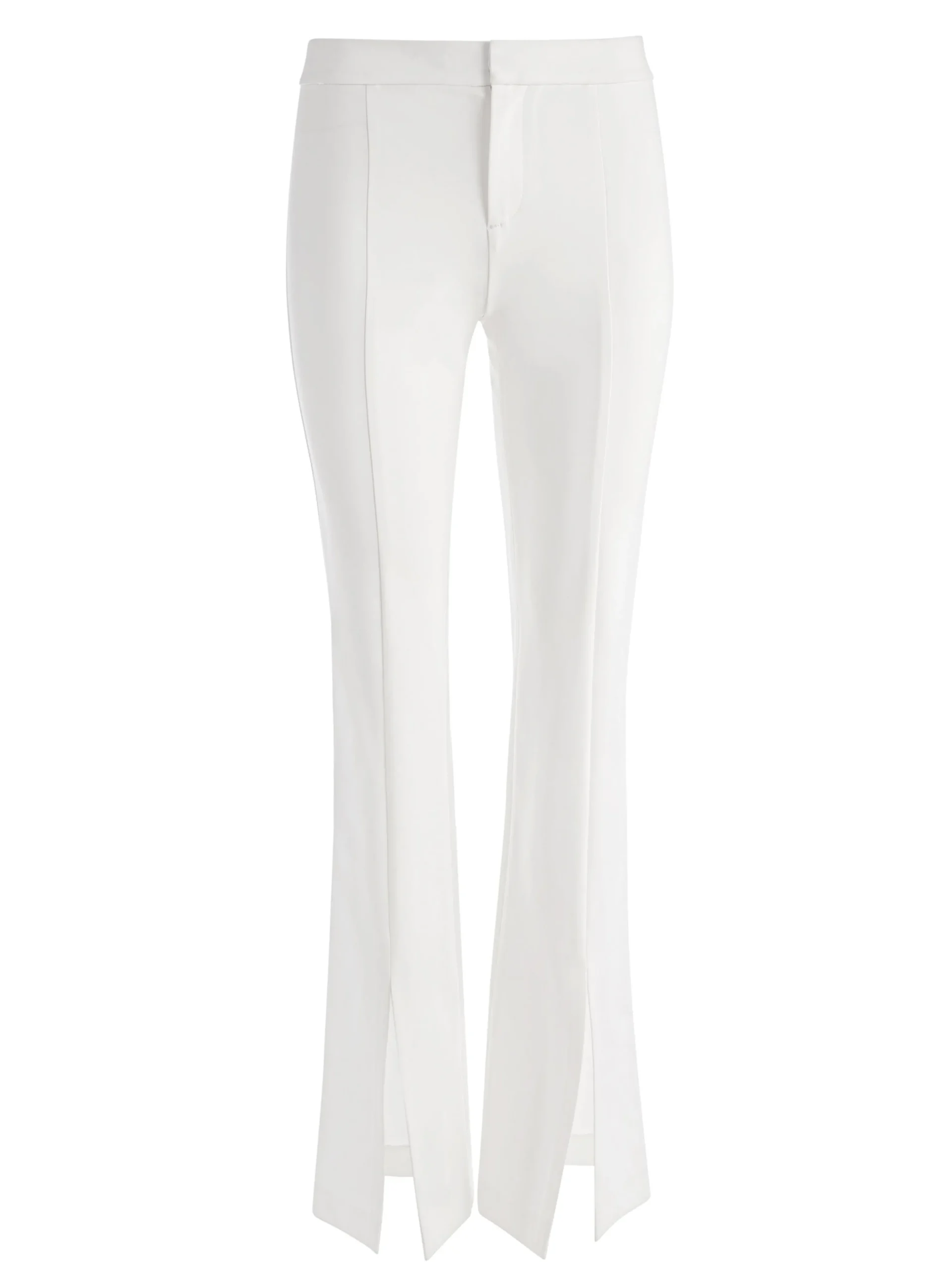 Alice and Olivia ESSENTIALS|THE WORKWEAR EDIT*WALKER SLIM FRONT SLIT PANTS