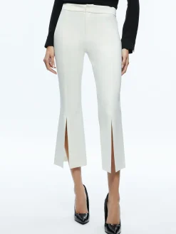 Alice and Olivia ESSENTIALS|SUITS*WALKER SLIT HEM PANT